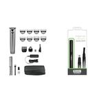 WAHL Canada Lithium-Ion Stainless Steel Multigroomer All-in-One Grooming Kit (Model 3114) + Premium Lithium Ear, Nose & Brow Trimmer (Model 5536)