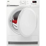 AEG 7000 Series Heat Pump Tumble Dryer TR708L0B, SensiDry Freestanding Heat Pump Tumble Dryer with Low Energy Consumption, 8kg Load, Energy Class A++, White