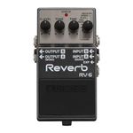 BOSS RV-6 Digital Reverb Effects Pedal, Black