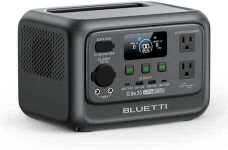 BLUETTI Portable Power Station AC2A, 204Wh LiFePO4 Battery Backup w/ 2 300W (600W Power Lifting) AC Outlets, Recharge from 0-80% in 45 Min., Solar Generator for Outdoor Camping (Solar Panel Optional)
