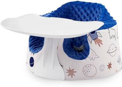 Seat Cover and Tray Sets Accessory Compatible with Bumbo Floor Seat for Baby,Breathable Accessory Compatible with Baby Seat - Easy to Install and Remove