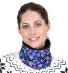 Fleece Neck Warmer [Prints] - Reversible Neck Gaiter Tube, Ear Warmer Headband, Mask & Beanie. Ultimate Thermal Retention, Versatility & Style. Constructed with Performance Comfort Fleece & Microfiber