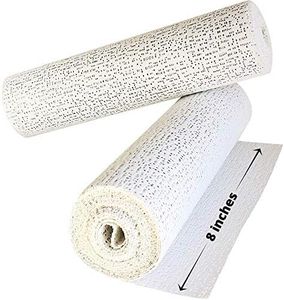 Winner Pack 8 inches x 9 feet 2 Rolls Plaster Cloth Gauze for Hobby Crafts Scenery Molds Mask Art Belly Casting - Premium Bandages Strips Wrap Cast Material Tape White Extra Fast Setting