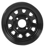 ITP Tires Delta Steel Wheel - 12x7-5+2 Offset - 4/137 - Black, Wheel Rim Size: 12x7, Rim Offset: 5+2, Color: Black, Bolt Pattern: 4/137 1225573014