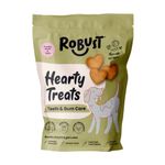 ROBUST Hearty Pet Treats (Teeth & Gum Care) with Parsley, Apple, Cherries & Mint | Dental Treats for Dogs for Training with Advanced Nutrition | Oven Baked Dog Biscuit for All Breeds & Life Stages