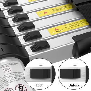 Aluminium Telescopic Ladder 3.8M – Lightweight Extendable