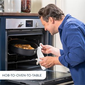 Jamie Oliver by Tefal 5-Piece Pots and Pans Set – Non-Stick Cookware