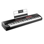 M-AUDIO Hammer 88 Pro 88 Key USB MIDI Keyboard Piano Controller with Weighted Hammer Action Keys, Beat Pads, and Native Instruments Sound Package (NKS Integration)