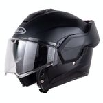 HJC, Modular Motorcycle Helmet i100 UNI Semi Matt Black, XS