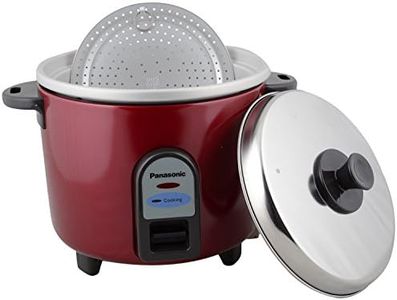 Panasonic Electric Rice Cooker - Burgundy, 1 L Sr-Wa10E(Ge9), 1 Liter