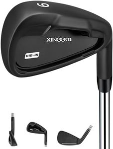 XINGGM XM-01 Individual Golf Irons or Golf Irons Set - Premium Men Golf Club Iron with Steel Shaft for Right Hand Golfers Stiff Flex (Left Hand,#9 Iron Single)