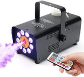 TCFUNDY Fog Machine with 9 LED Ligh