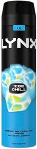Lynx Ice Chill Aerosol Body Spray Men's Deodorant Spray with an iced mint & lemon scent for 48 hours of odour-busting, high definition fragrance 250 ml