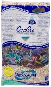 Carib Sea Arag-Alive Natural Reef Aquarium Gravel, 16 lbs.