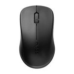 Rapoo 1620 2.4GHz Wireless Optical Mouse, Black