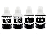 KOSH GI-70 Premimum Ink Bottle Compatible for Canon PIXMA GM2070, GM4070, G5070, G6070, G7070 Printers (4 Black)