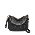 Fossil Women's Jolie Leather 27.94 Cms Black Gym Shoulder Bag (Zb7716001)
