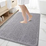 OLANLY Bathroom Rugs 59x35, Extra S