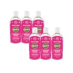 Fabulosa 4 in 1 Concentrated Antibacterial Disinfectant All Purpose Cleaner, 220ml, 6 Pack, Winter Angel