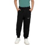 Li'l Tomatoes Boy's Regular Track Pants (GBL-W23-1289_Black