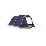 Eurohike Rydal 500 5 Person Tent with Darkened Bedroom and Sewn in Groundsheet, 5 Man Tent, Camping Tent for 5 People, Ideal for Festivals and Camping Trips, Camping Equipment, Blue, One Size