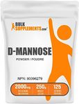 BulkSupplements.com D-Mannose Powder - 2000mg per Serving, 250g (8.8 oz) (Pack of 1)