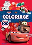 Disney Pixar Cars - Coloriage avec plus de 100 stickers (Flash McQueen et Martin)