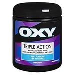 OXY Triple Action Cleansing Acne Pads with Salicylic Acid, Combination Skin, Mild Acne, Frequent Recurring Breakouts, 90ct