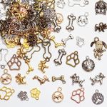 stino 100 Gram Metal Dog Charms for