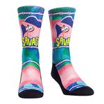 SpongeBob SquarePants Premium Nickelodeon Socks, Savage Patrick Meme, Large