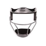 Champion Sports Fielder's Face Mask Softball Fielder's Face Mask, Silver, Adult