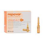 REPAVAR REVITALIZE Active Vitamin C Ampoules 20 units - Antiaging, Intense Revitalizing And Firming Treatment, High Concentrate Vitamin C