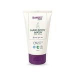 Bambo Nature Kids Shampoo & Body Wash, Eco-Labelled Baby Bath Wash For Sensitive Skin, Tear-Free Baby Shampoo, Organic & Vegan Baby Wash For Clean & Happy Baby, Sustainable Baby Hair & Body Wash 150ml