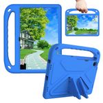 Sfulatdc Kids Friendly Tablet Case with Handle and Stand Shockproof Protective Cover Compatible with Lenovo Tab M10 Plus 3rd Gen Case 10.6 Inch(TB-125FU/128FU/128XU) Blue