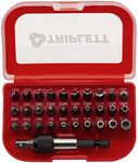 Triplett TSBK-001 Security Bit Kit 32-Piece Kit with 30 Industrial-Grade Bits for Tamper Proof Fasteners