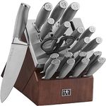 ZWILLING Henckels Modernist 20-pc Self-Sharpening Block Set, Brown