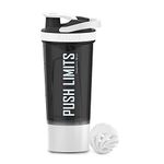 Artoid Inspirational Fitness Workout Sports Shaker Bottle 24-Ounce, Dual Mixing Technology with Shaker Balls & Mixing Grids Included, Twist and Lock Box Storage Included