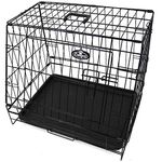 Small 24” Sloping Folding Car Dog Puppy Pet Crate Hatchback Cage Travel 571