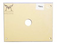 majasavi 10M Air Rifle Electronic Target Mask/Template Card Paper Ivory (10 pcs)