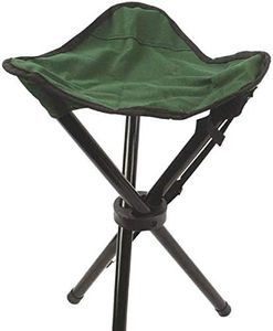 Ritmo Outdoor Folding Stool Slacker Chair, Lightweight Foot Rest Seat, for Camping Fishing Hiking Mountaineering Travel Outdoor Recreation
