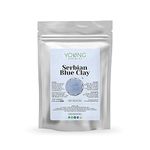 Young Chemist Serbian Blue Clay/Raw, Vegan and Organic/Paraben free/Good for Body,Face and Hair (all Skin Type, Powder Form, Blue, 500 grams)