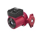 AB 110V 93W 12.6 GPM Circulation Pump with 1’’ FNPT Flanges 3-Speed Low Noise Hot Water Recirculating Pump for Water Heater System Solar Heater Boiler (Red)