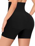 Butt Lifter Panties for Women Seamless Padded Underwear Booty Pads Hip Enhancer Panty, #2 Black-tummy Control, XXL