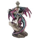 Design Toscano Dragon Blade Gothic Statue, 20.5 cm, Polyresin, Full Colour