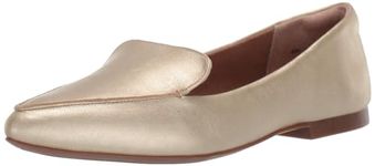 Amazon Essentials Women's Loafer Flat, Gold, 11 UK