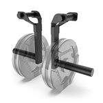 Synergee Farmer Walk Handles. Set of 2 Farmer Walk Carry Handles. Portable Exercise Equipment. 600lb Max Weight Capacity.