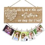 Wooden Hearts Friend Sister Picture Frames