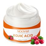 Kojic Acid Face Cream for women, Moisturizer Face Body Cream, Hydrating Cream for Face Neck Smoother Face Cream for All Skin Types 50g