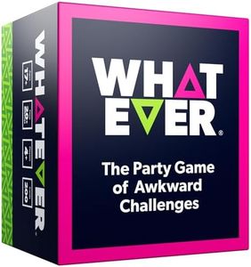 WHATEVER: The Party Game of Awkward Challenges – Hilarious Truth or Dare Style Party Game for Group Game Nights, Bachelorette Parties, and More.
