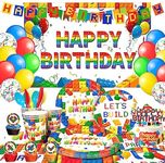 Building Blocks Themed Birthday Par